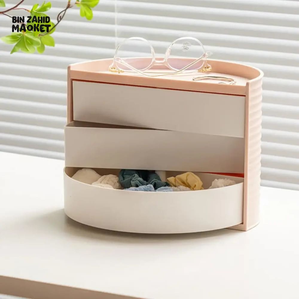 ROTATING DRESSING TABLE ORGANIZER
