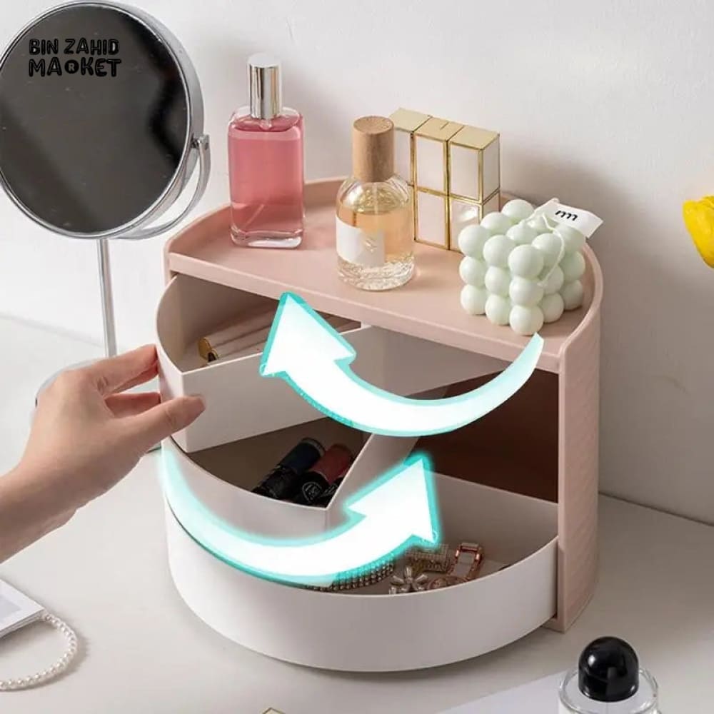 ROTATING DRESSING TABLE ORGANIZER