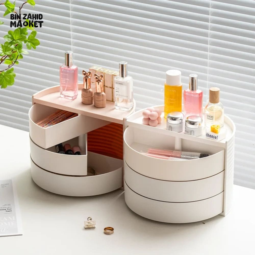 ROTATING DRESSING TABLE ORGANIZER