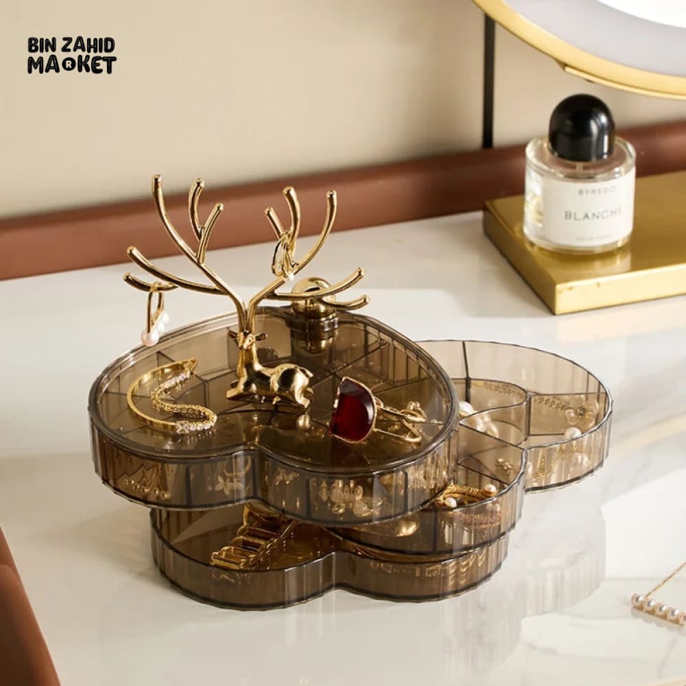 ROTATING HEART JEWELRY ORGANIZER