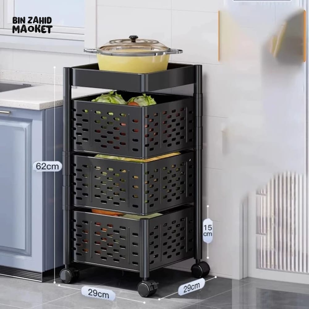 ROTATING METAL TROLLY