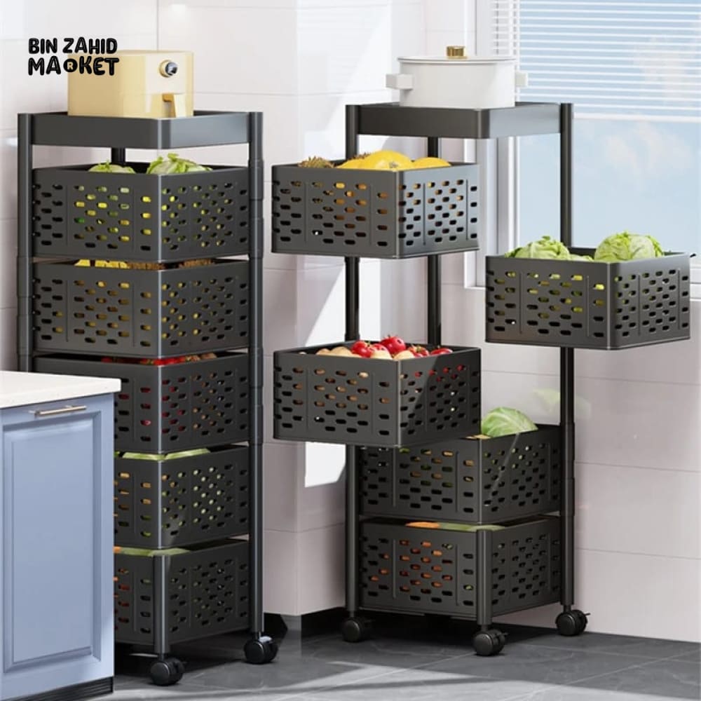 ROTATING METAL TROLLY