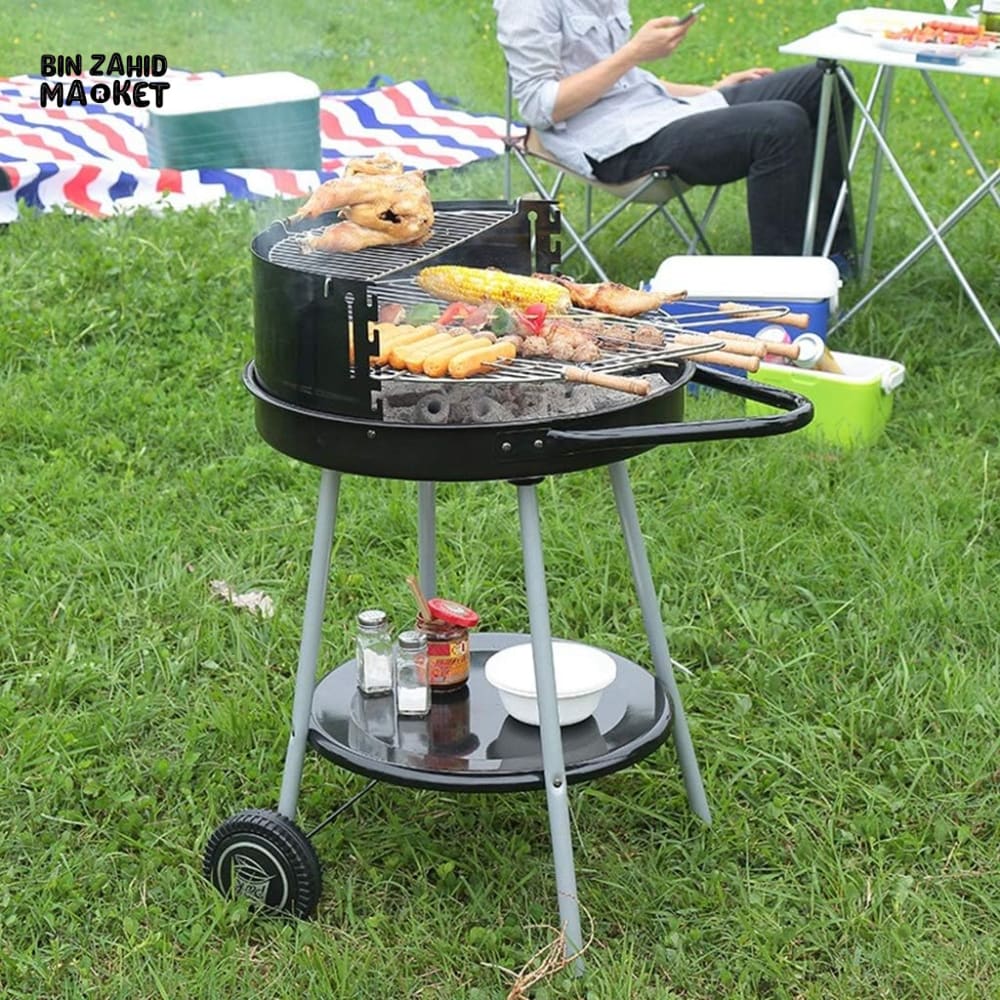 ROUND OPEN BARBEQUE GRILL