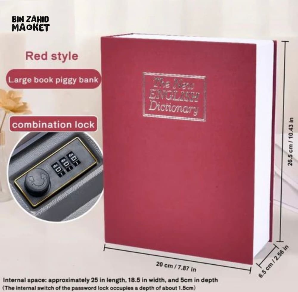 SAFEPRO MINI BOOK SECURITY SAFE