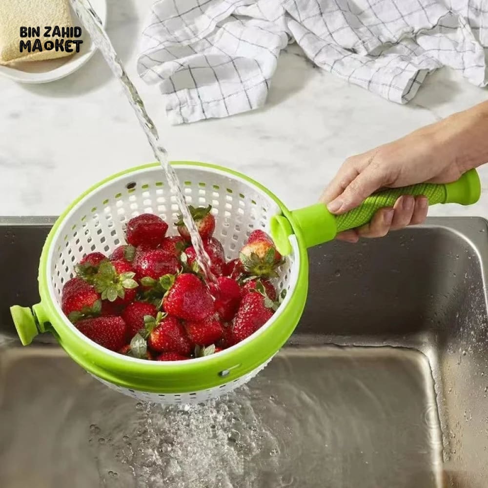 SALAD WASHINH SPINNER BASKET