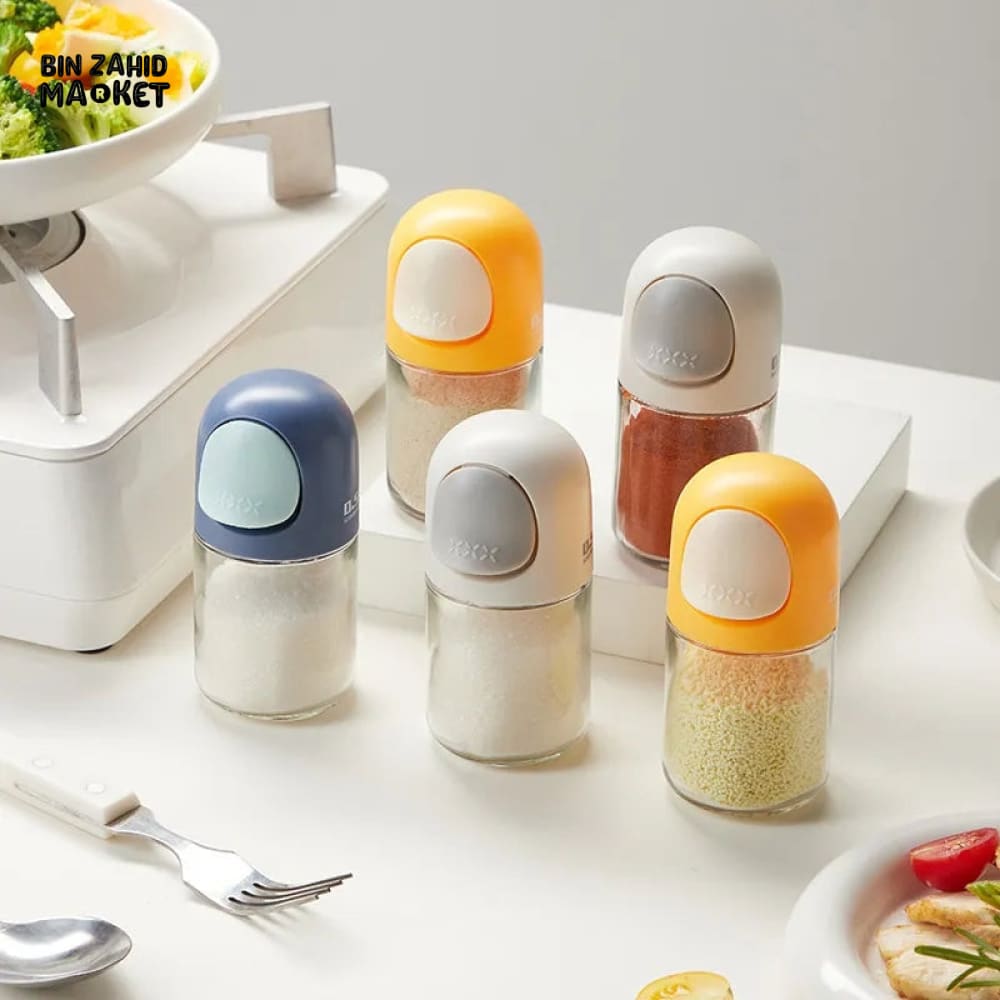 SALT & PEPPER PUSH BOTTLES