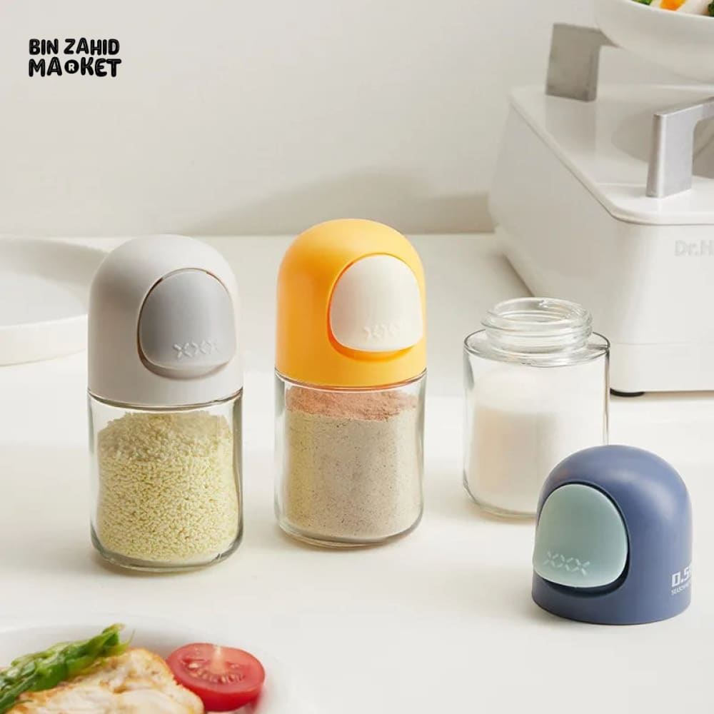 SALT & PEPPER PUSH BOTTLES