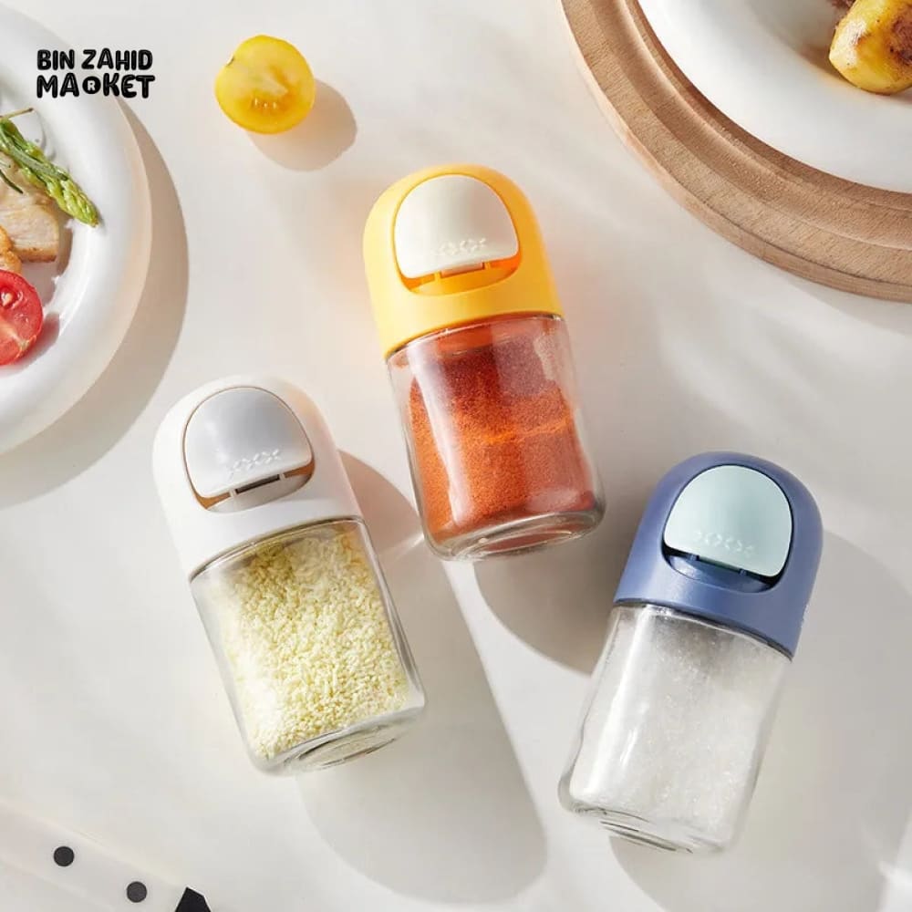 SALT & PEPPER PUSH BOTTLES