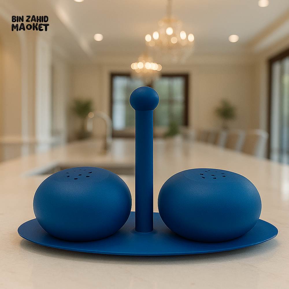 SALT & PEPPER SHAKER SET - BLUE B7555H(B6328H)