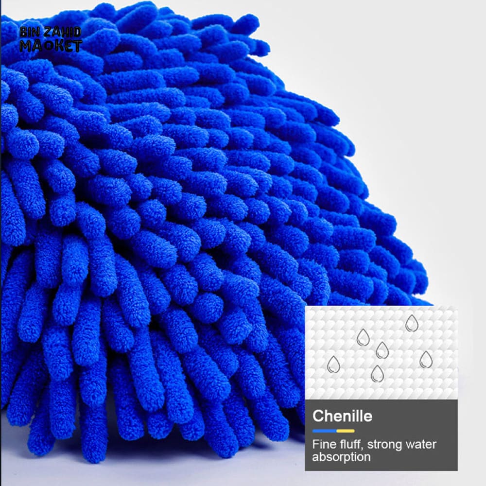 SEAMETAL TELESCOPIC CAR WASH MOP – LONG HANDLE MICROFIBER BRUSH & TOWEL SET