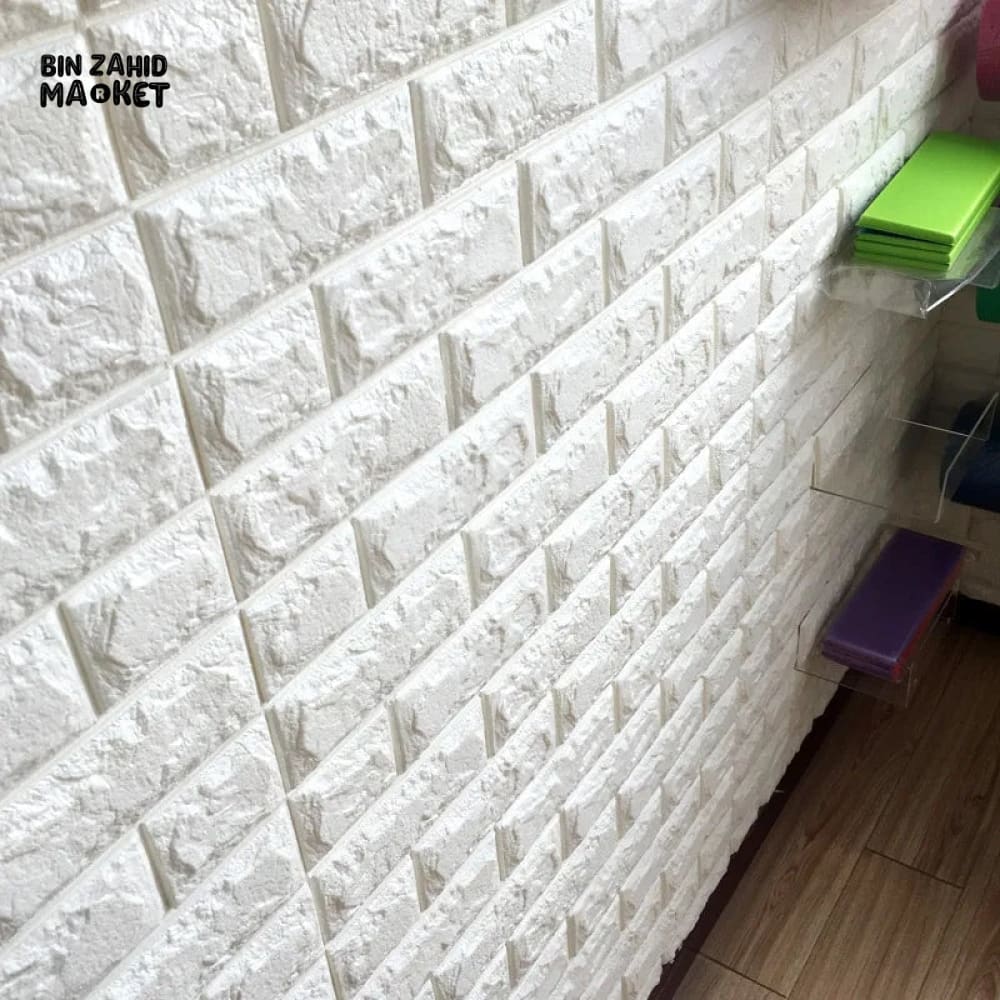 SELF ADHESIVE 3D BRICK WALL SHEET