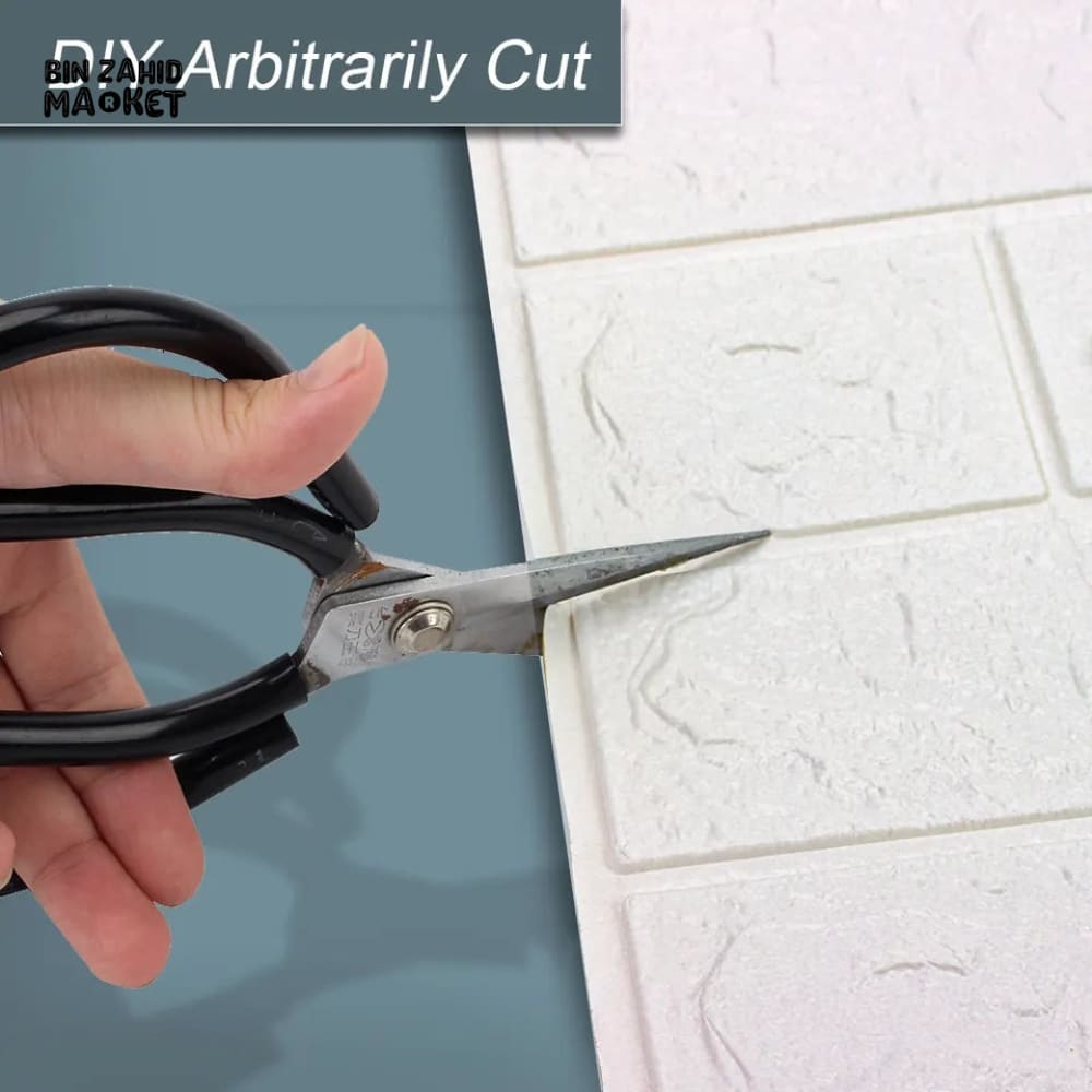 SELF ADHESIVE 3D BRICK WALL SHEET