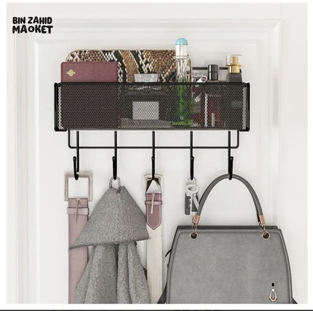 SELF ADHESIVE IRON SHELF WITH HOOK