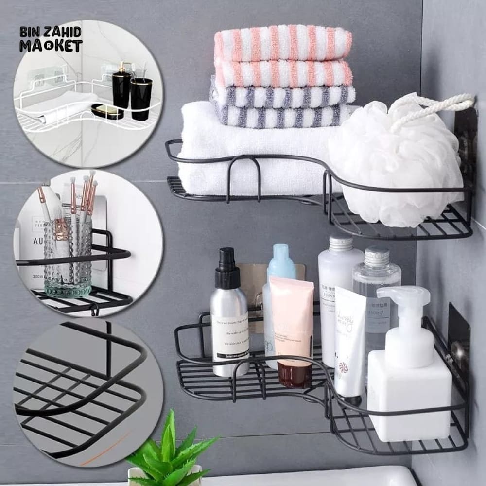 SELF ADHESIVE WALL CORNER RACK