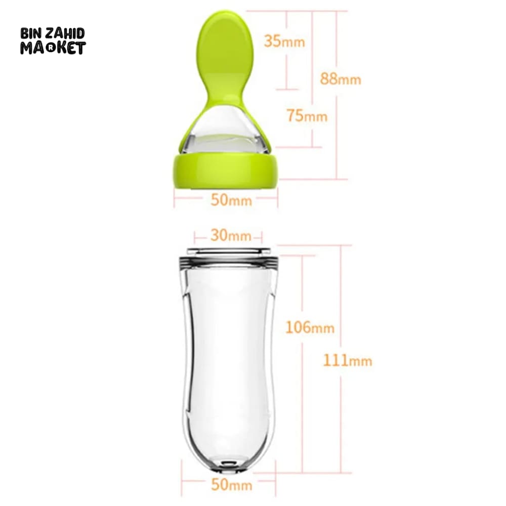 SILICONE BABY SPOON FEEDER
