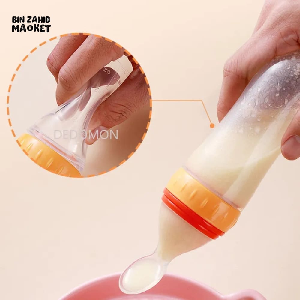 SILICONE BABY SPOON FEEDER