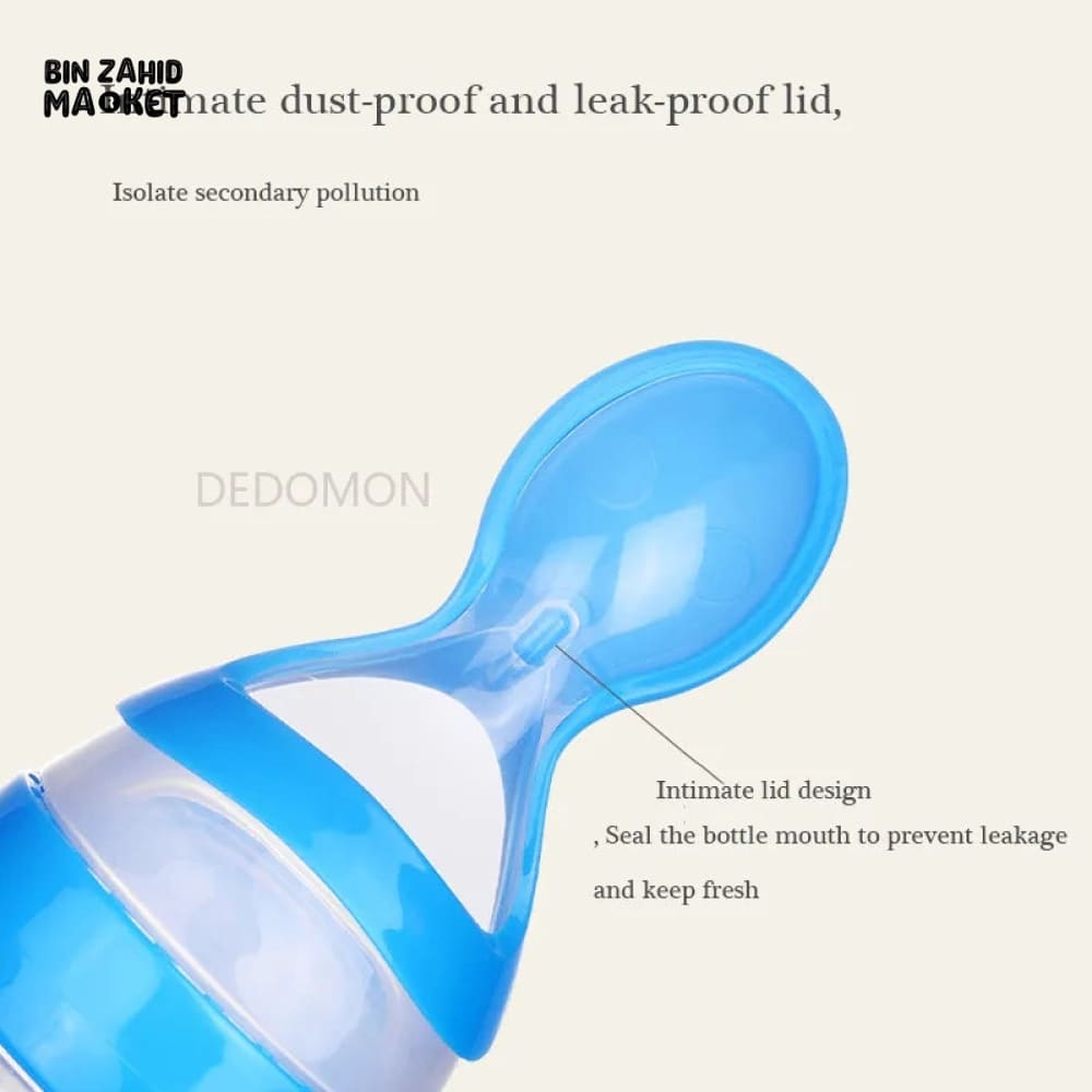 SILICONE BABY SPOON FEEDER