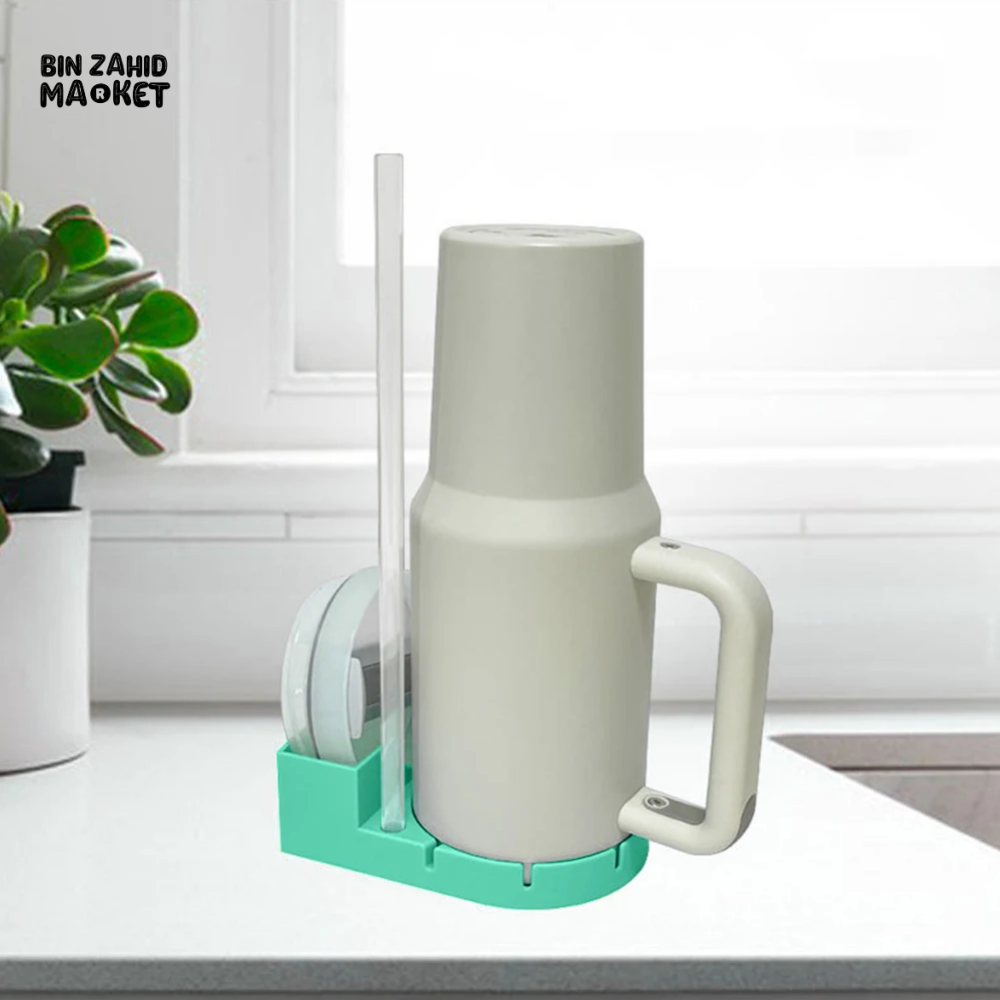 SILICONE TUMBLER DRY RACK – NON-SLIP DRYING STATION FOR SPORTS & STANLEY BOTTLES