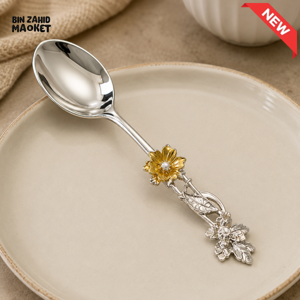 SILVERLUXA DECORATIVE SERVING SPOON