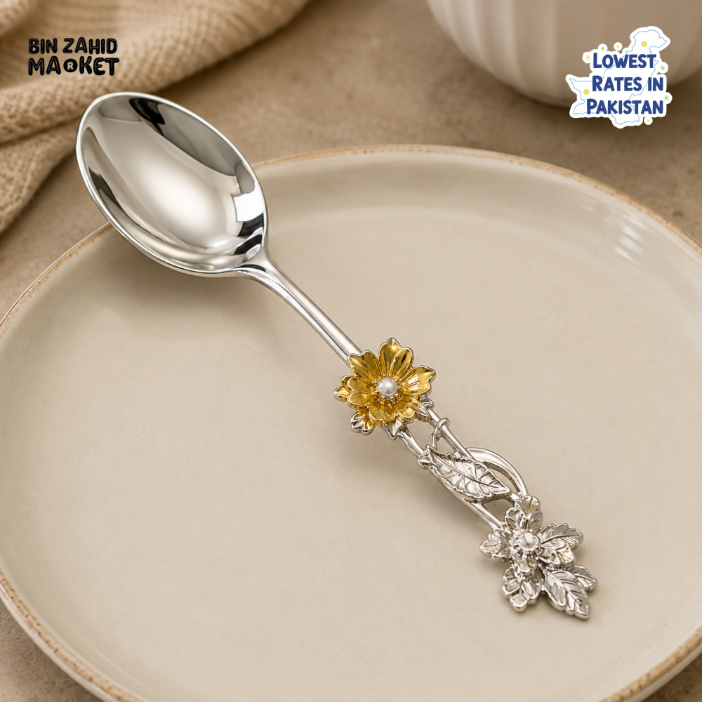 SILVERLUXA DECORATIVE SERVING SPOON