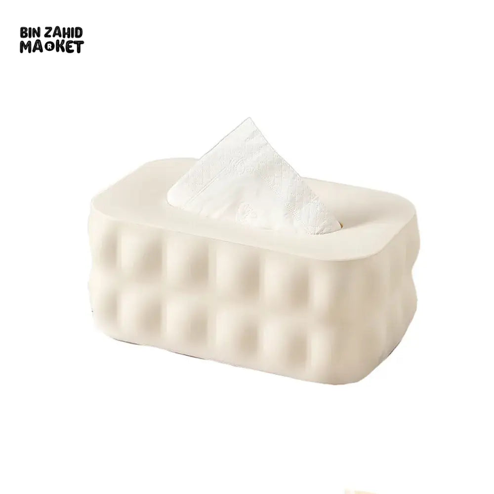 SIMPLE NORDIC NAPKIN BOX – MULTIPURPOSE PAPER STORAGE WITH LID