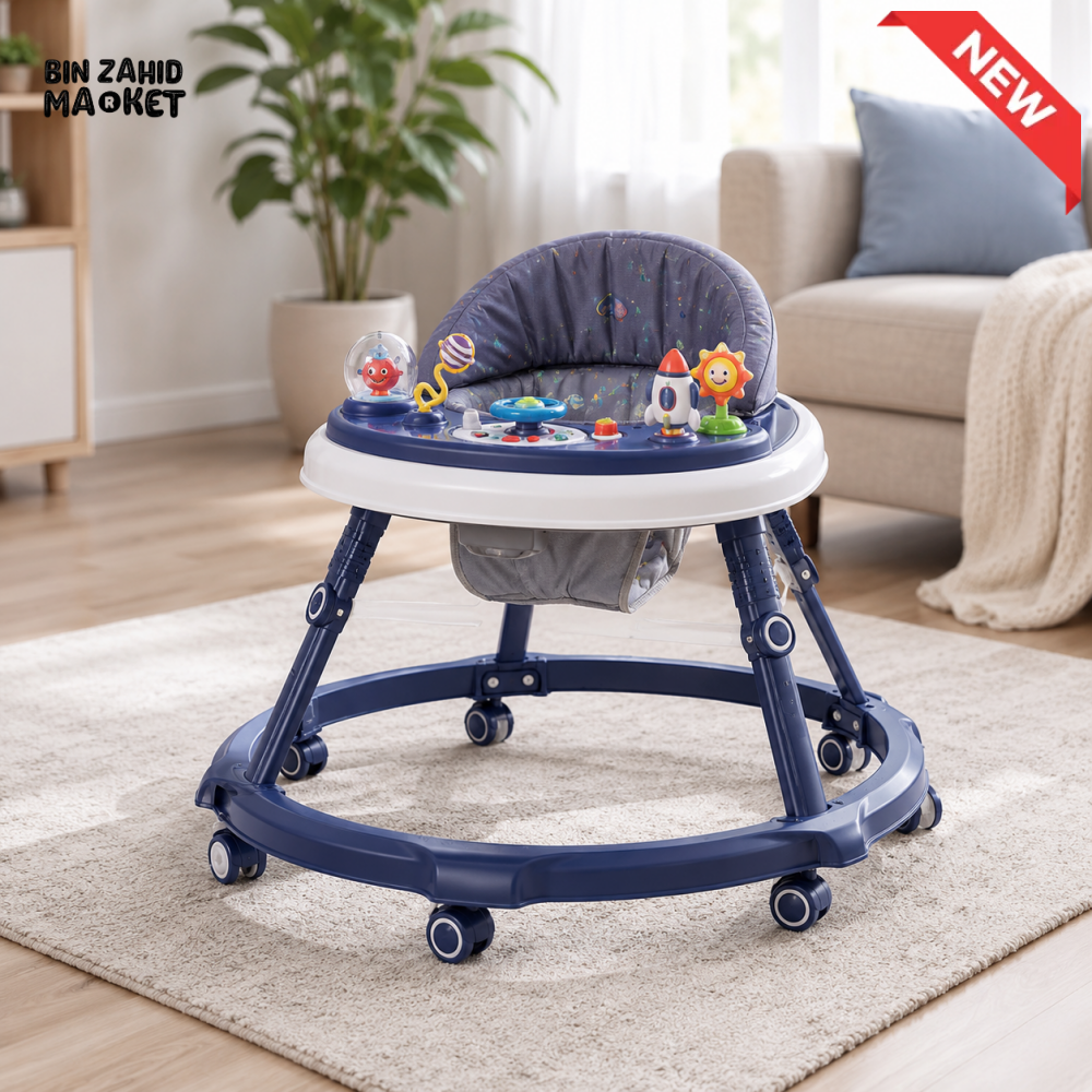 SMART ACTIVITY BABY WALKER - BLUE