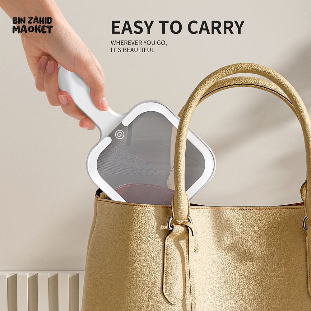 SMART LED TABLE MIRROR – RECHARGEABLE TOUCH SCREEN MAKEUP LIGHT