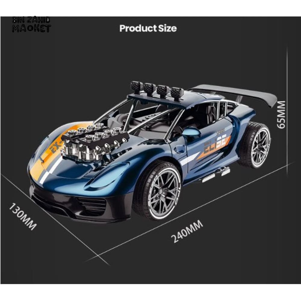 SMART REMOTE CONTROL ALLOY METAL SUPER CAR