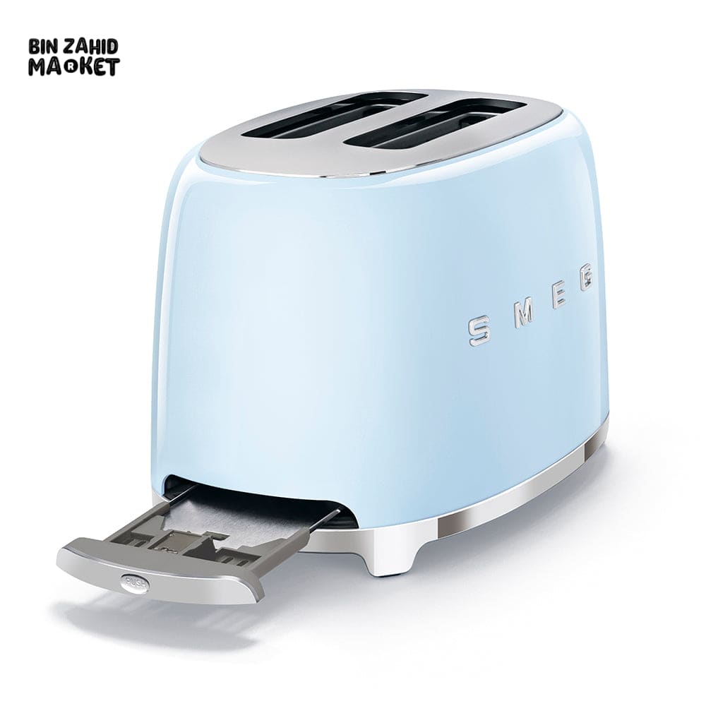 SMEG RETRO TOASTER 2 SLICES - BLUE
