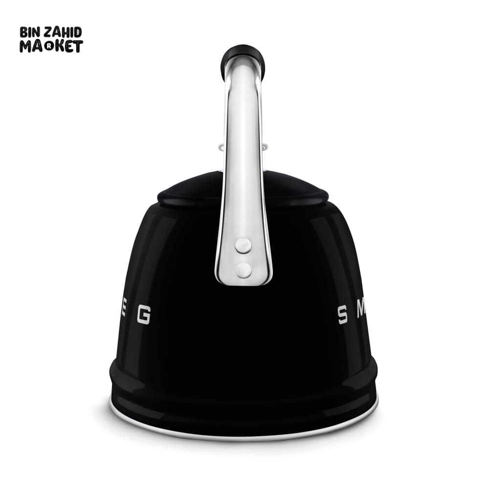 SMEG WHISTLING KETTLE - BLACK