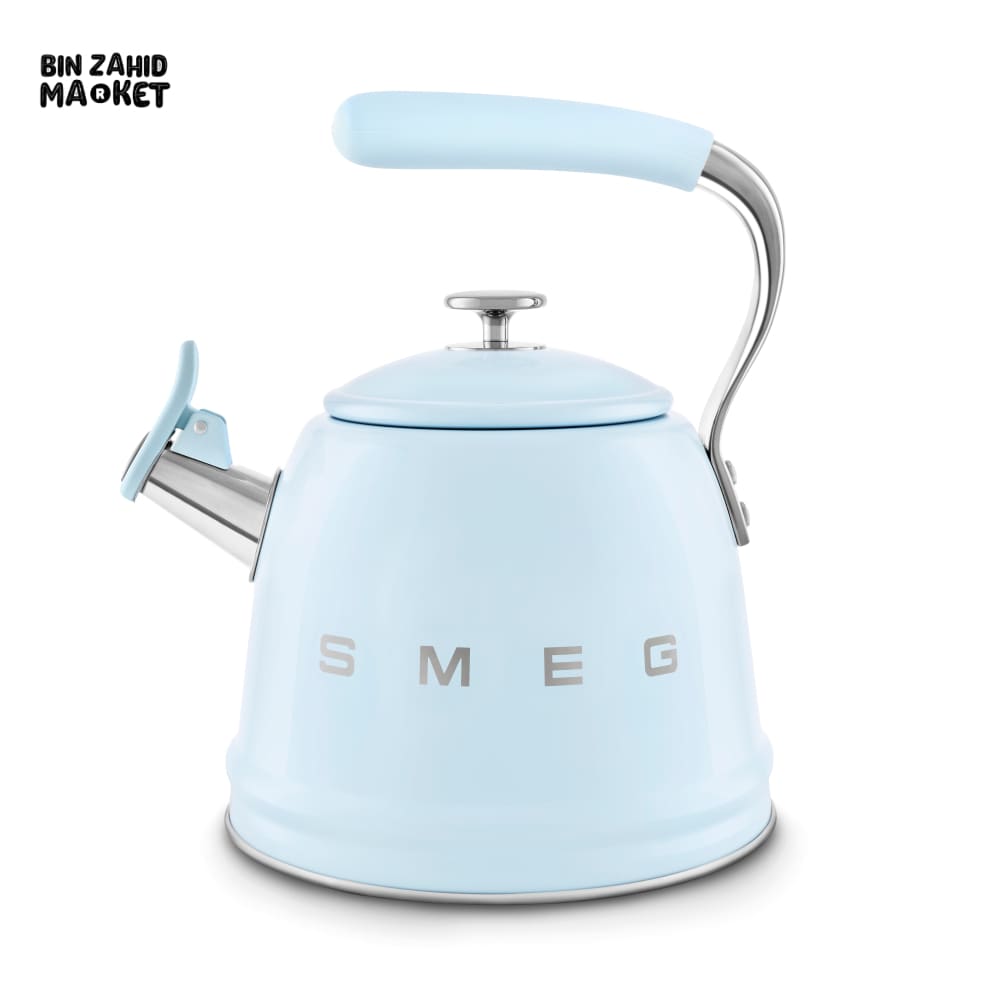 SMEG WHISTLING KETTLE - BLUE