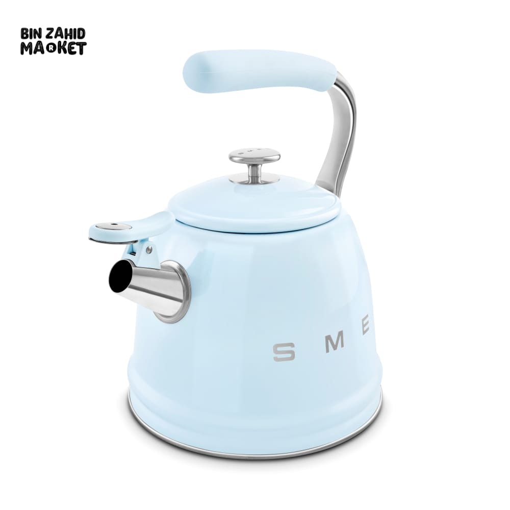 SMEG WHISTLING KETTLE - BLUE