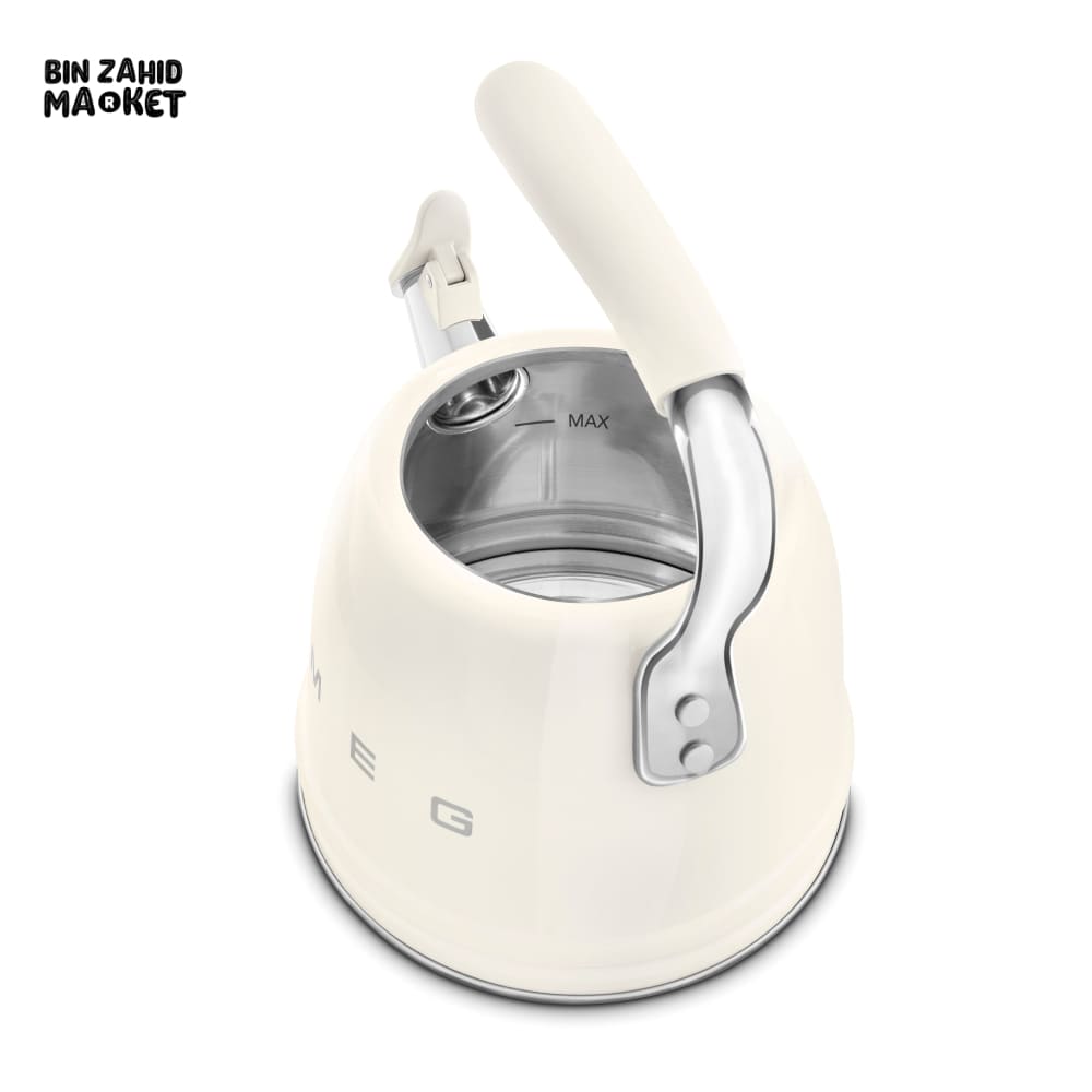 SMEG WHISTLING KETTLE - CREAM