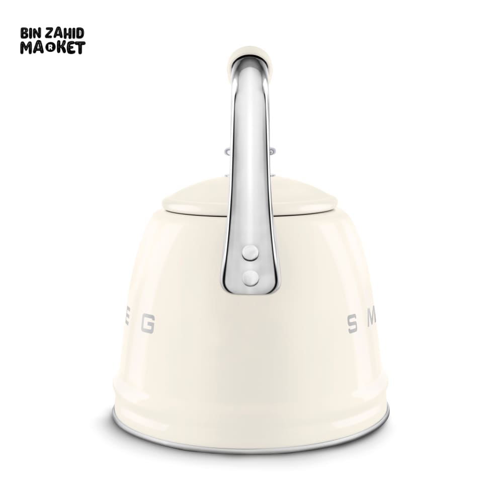 SMEG WHISTLING KETTLE - CREAM