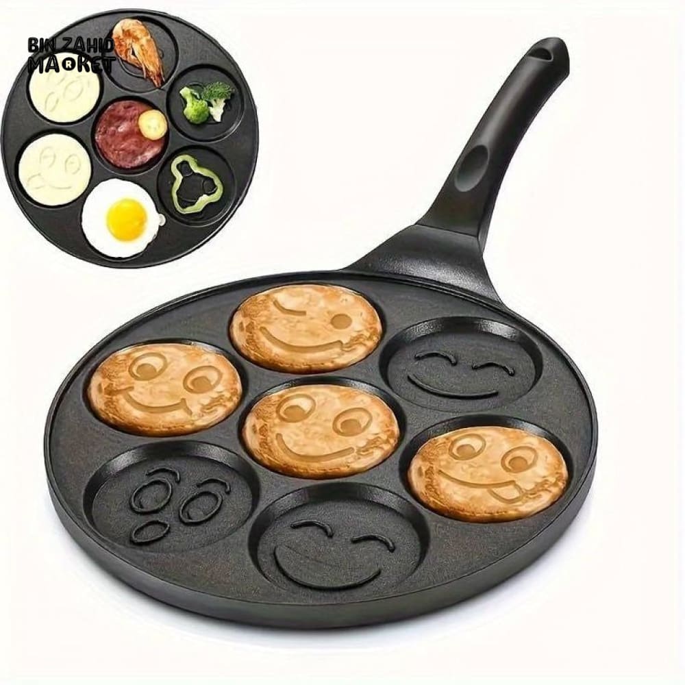 SMILEY FACES PANCAKES PAN