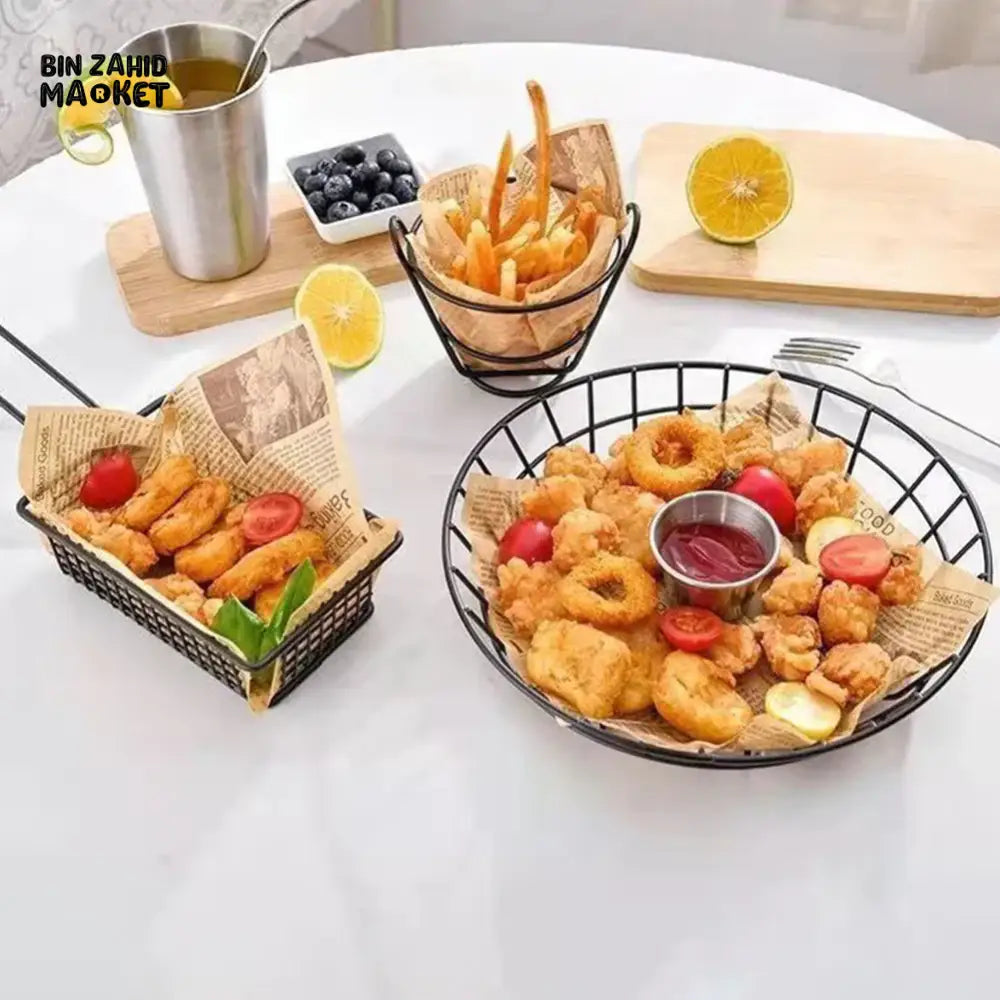 SNACK BUCKETS & RESTAURANT STYLE SERVING PLATTER