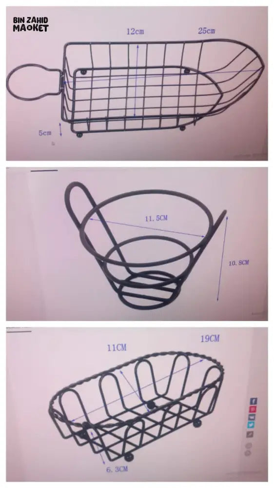 SNACK BUCKETS & RESTAURANT STYLE SERVING PLATTER