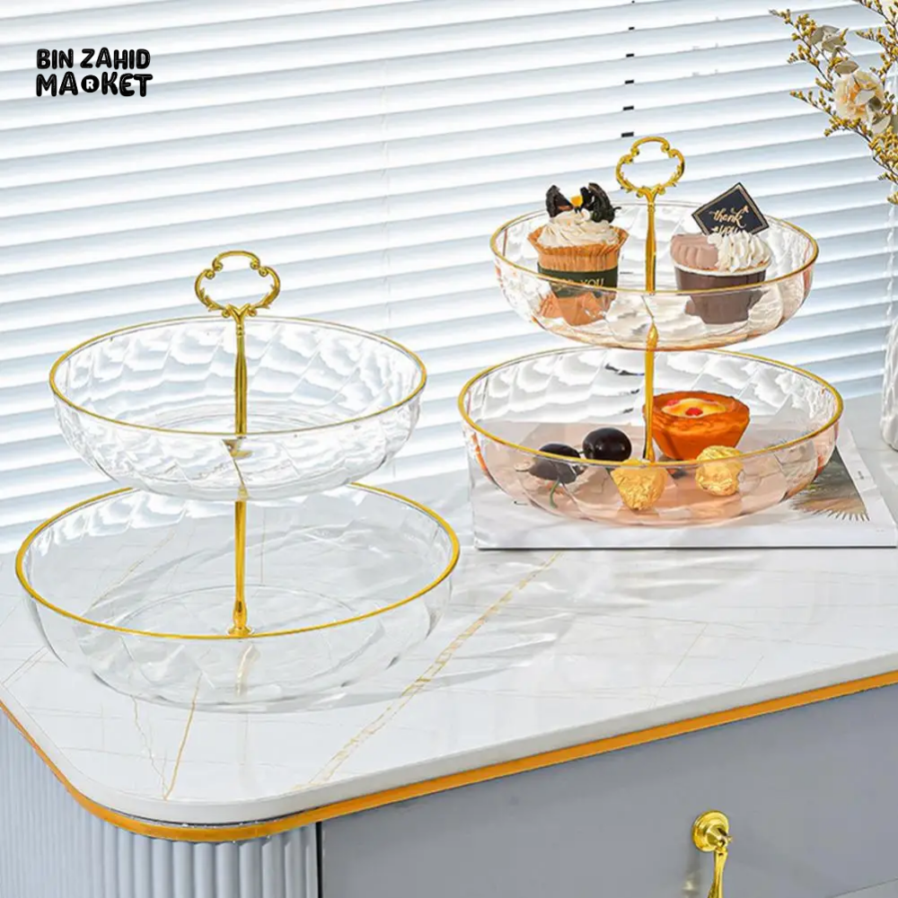 SNACK STAND WITH HANDLE DETACHABLE MULTI-PURPOSE HOUSEHOLD STORAGE CONTAINER