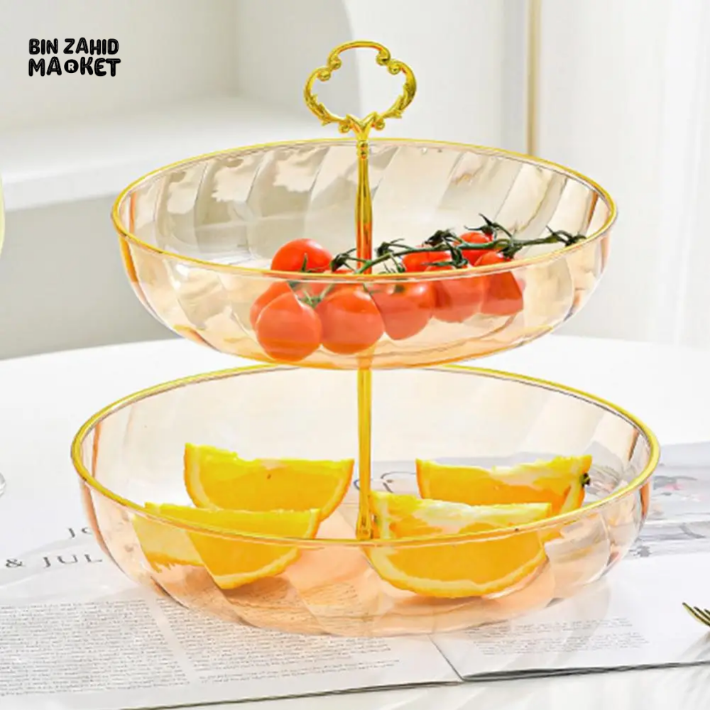 SNACK STAND WITH HANDLE DETACHABLE MULTI-PURPOSE HOUSEHOLD STORAGE CONTAINER