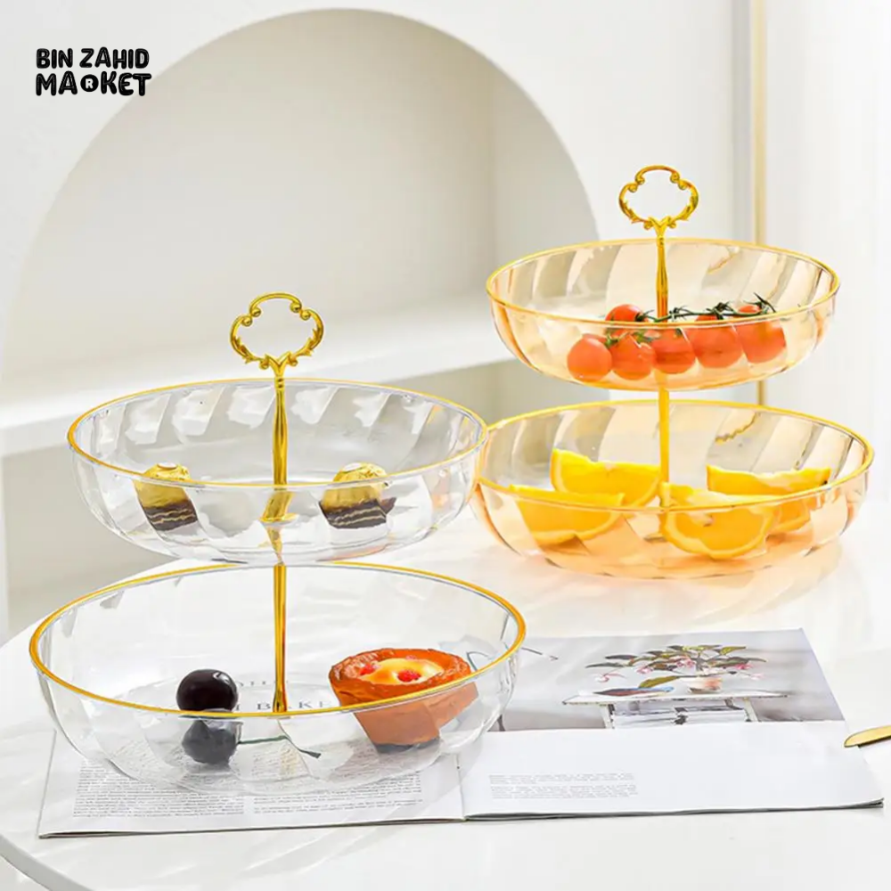 SNACK STAND WITH HANDLE DETACHABLE MULTI-PURPOSE HOUSEHOLD STORAGE CONTAINER