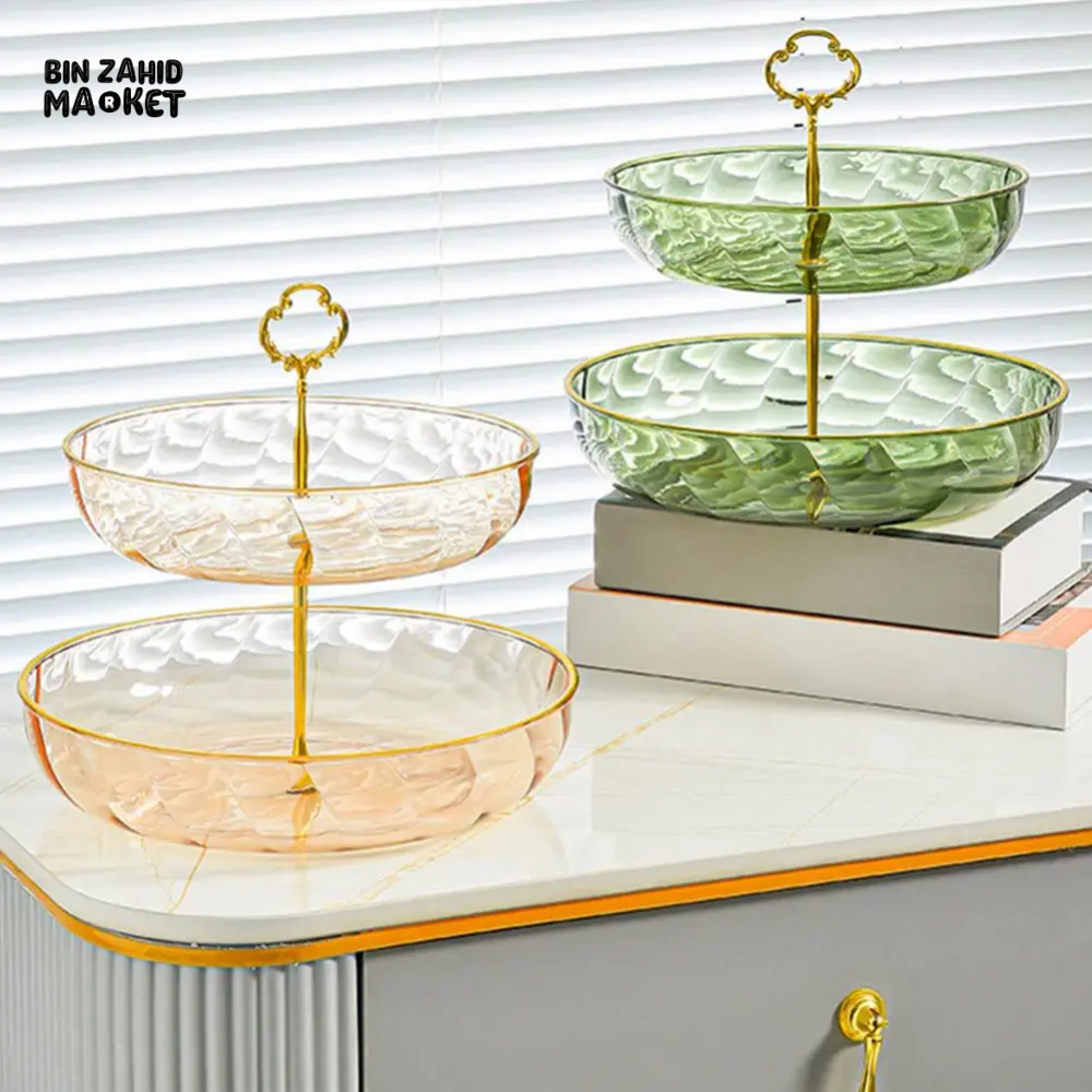 SNACK STAND WITH HANDLE DETACHABLE MULTI-PURPOSE HOUSEHOLD STORAGE CONTAINER