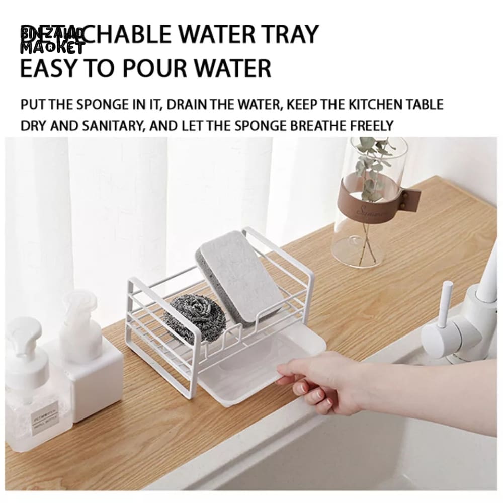 SOAP & SPONGES DRAIN RACK
