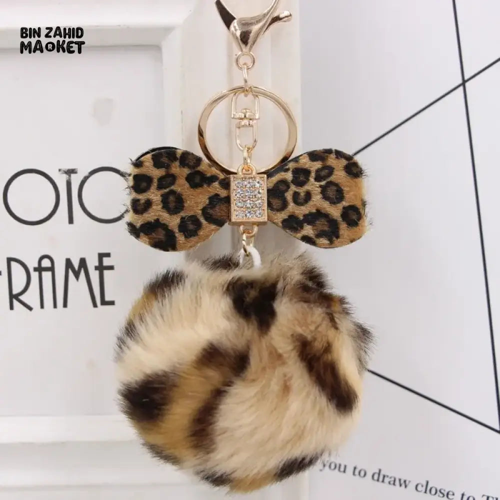 SOFT ROUND KEYCHAIN PENDANT — EXQUISITE DECOR FOR BAGS & DAILY USE