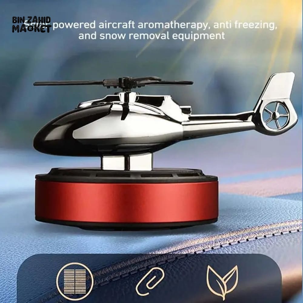 SOLAR POWERED COPTER CAR FRAGRANCE DIFFUSER