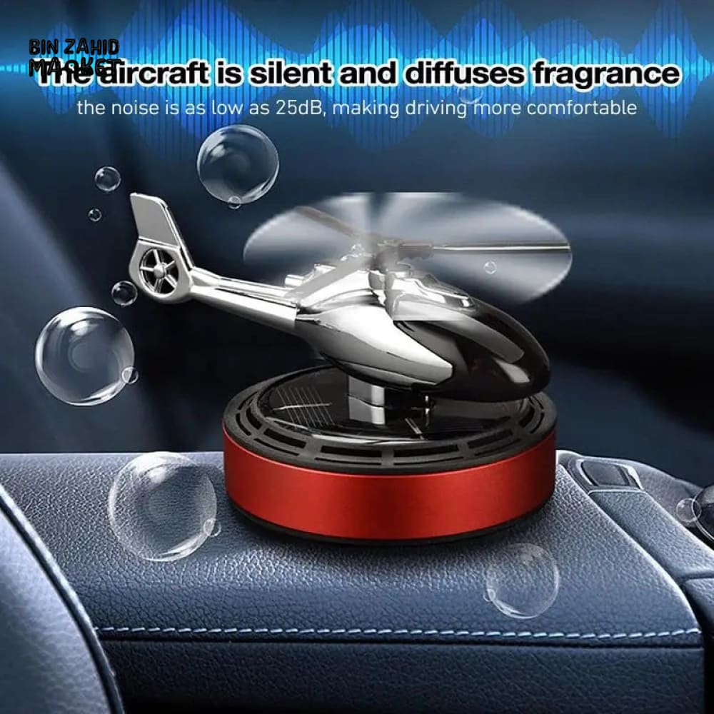 SOLAR POWERED COPTER CAR FRAGRANCE DIFFUSER