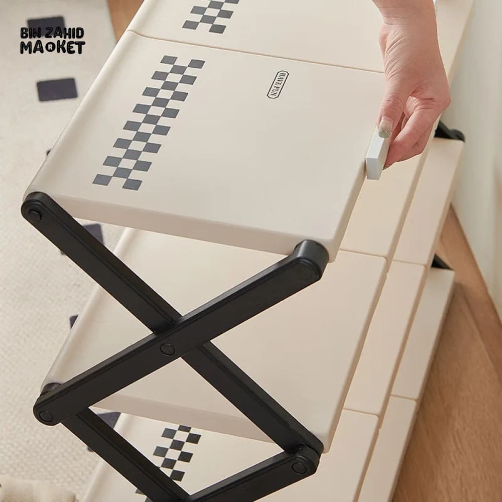 SPACE SAVING FOLDABLE SHOE RACK