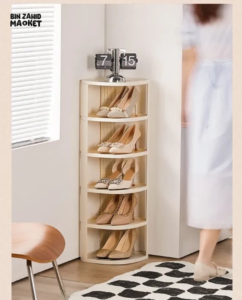 SPACE SAVING SHOE RACK