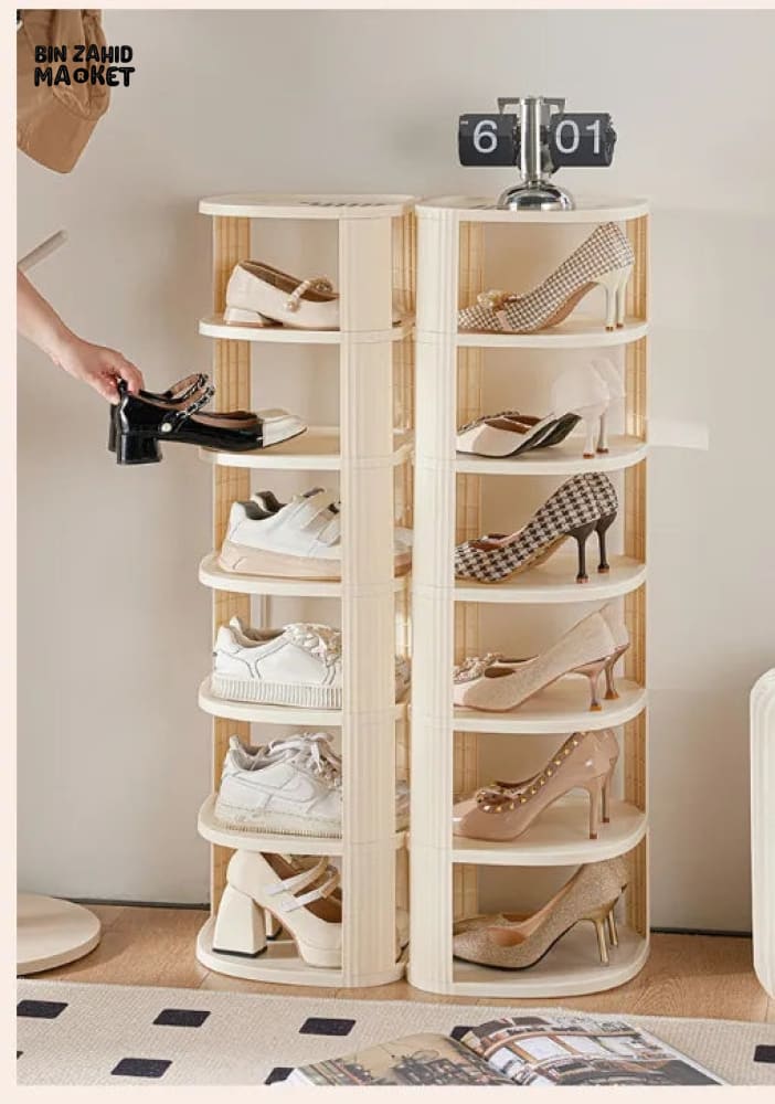SPACE SAVING SHOE RACK