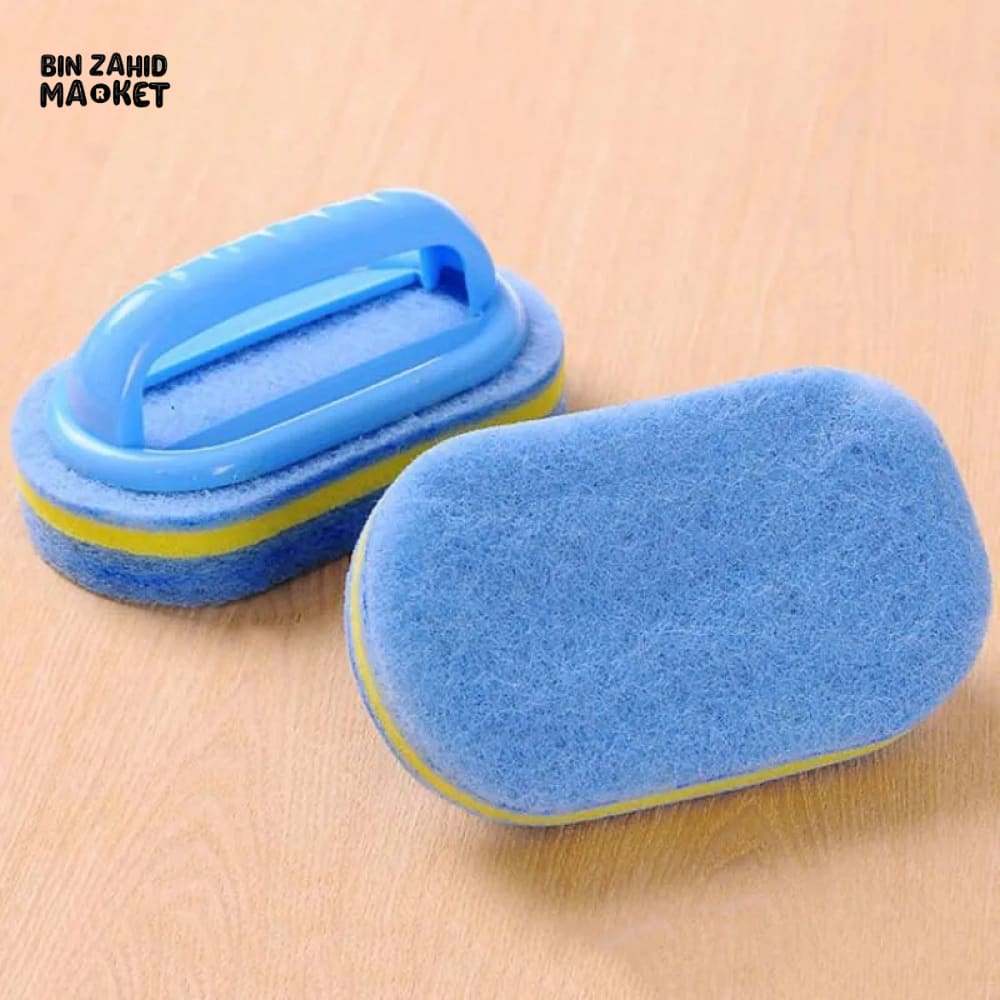 SPONGE BRUSH WITH HANDLE