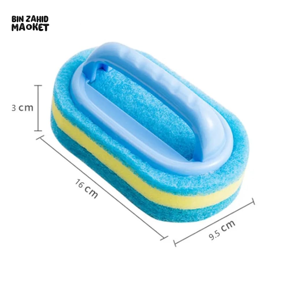 SPONGE BRUSH WITH HANDLE